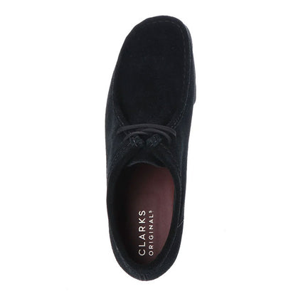 CLARKS クラークス Wallabee GTX ワラビー ゴアテックス スエードレザー モカシンシューズ 26179251 黒 スニーカー メンズ