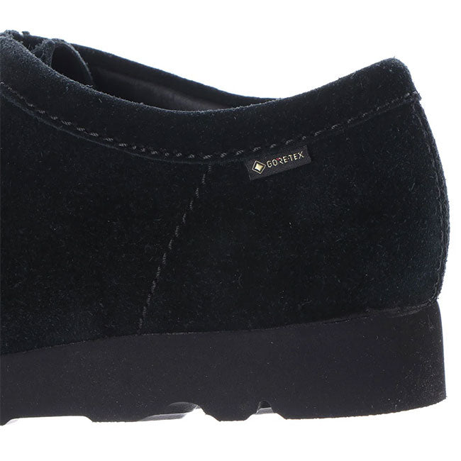 CLARKS クラークス Wallabee GTX ワラビー ゴアテックス スエードレザー モカシンシューズ 26179251 黒 スニーカー メンズ