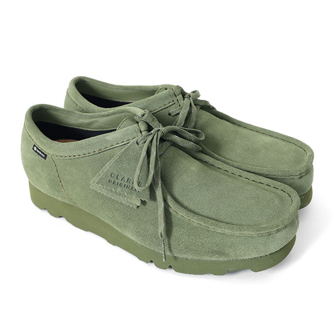 CLARKS クラークス Wallabee GTX ワラビー ゴアテックス スエードレザー モカシンシューズ 26174044 スニーカー メンズ