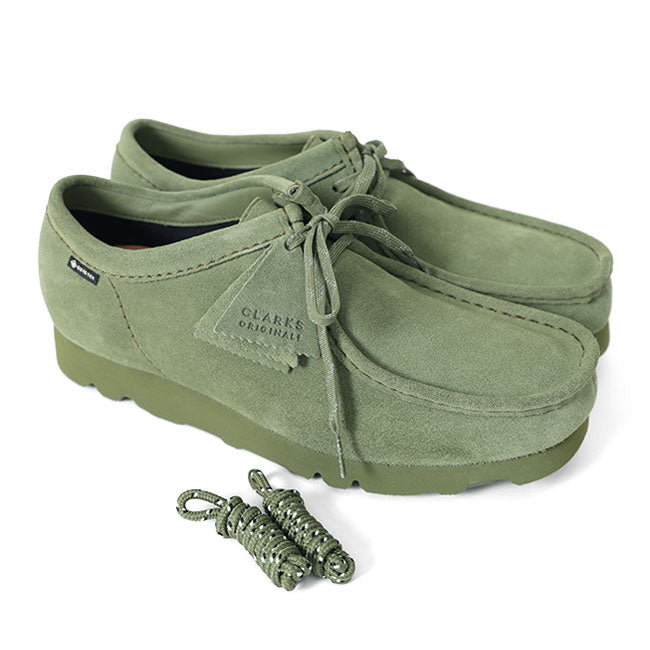 CLARKS クラークス Wallabee GTX ワラビー ゴアテックス スエードレザー モカシンシューズ 26174044 スニーカー メンズ