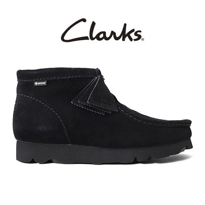 CLARKS クラークス Wallabee BT GTX ワラビーブーツ ゴアテックス スエードレザー モカシンシューズ 26173318 26179256 黒 ブーツ メンズ