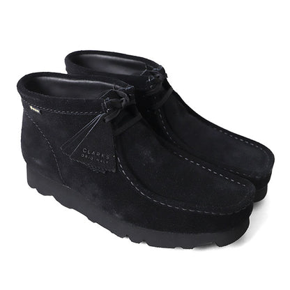 CLARKS クラークス Wallabee BT GTX ワラビーブーツ ゴアテックス スエードレザー モカシンシューズ 26173318 26179256 黒 ブーツ メンズ