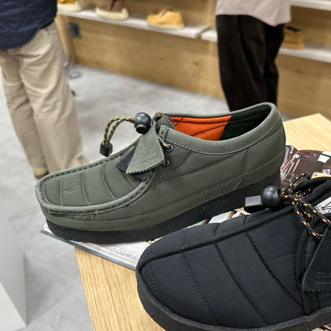 CLARKS クラークス Wallabee Quilted ワラビー キルテッド モカシンシューズ 26174513 ダウンシューズ スニーカー メンズ