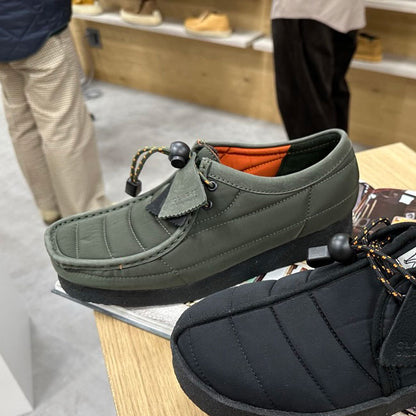 CLARKS クラークス Wallabee Quilted ワラビー キルテッド モカシンシューズ 26174513 ダウンシューズ スニーカー メンズ