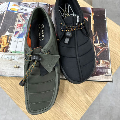 CLARKS クラークス Wallabee Quilted ワラビー キルテッド モカシンシューズ 26174513 ダウンシューズ スニーカー メンズ