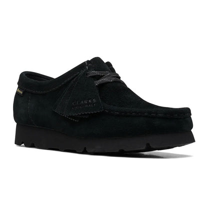 CLARKS クラークス Wallabee GTX ワラビー ゴアテックス スエードレザー モカシンシューズ 26169024 26179258 黒 スニーカー レディース