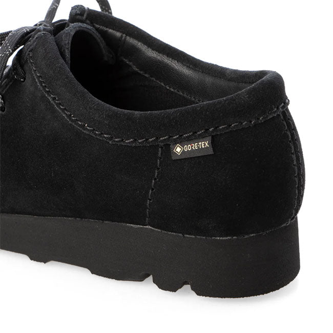 CLARKS クラークス Wallabee GTX ワラビー ゴアテックス スエードレザー モカシンシューズ 26169024 26179258 黒 スニーカー レディース