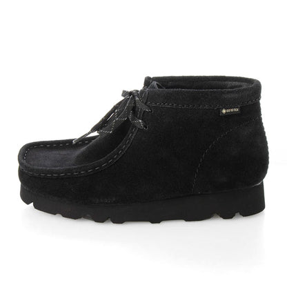 CLARKS クラークス Wallabee BT GTX ワラビーブーツ ゴアテックス スエードレザー モカシンシューズ 26168586 26179260 黒 スニーカー レディース