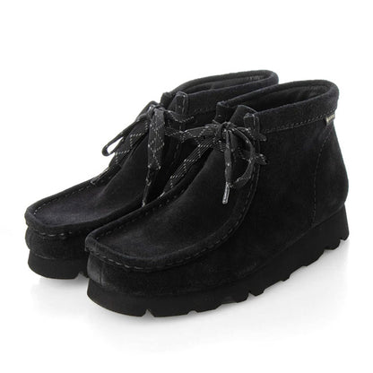 CLARKS クラークス Wallabee BT GTX ワラビーブーツ ゴアテックス スエードレザー モカシンシューズ 26168586 26179260 黒 スニーカー レディース
