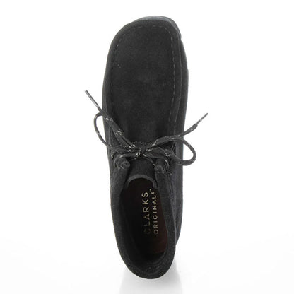 CLARKS クラークス Wallabee BT GTX ワラビーブーツ ゴアテックス スエードレザー モカシンシューズ 26168586 26179260 黒 スニーカー レディース