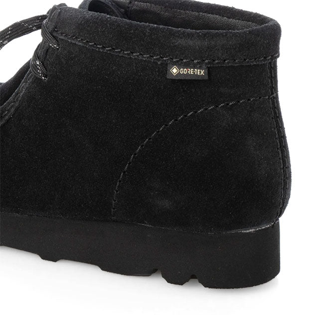 CLARKS クラークス Wallabee BT GTX ワラビーブーツ ゴアテックス スエードレザー モカシンシューズ 26168586 26179260 黒 スニーカー レディース