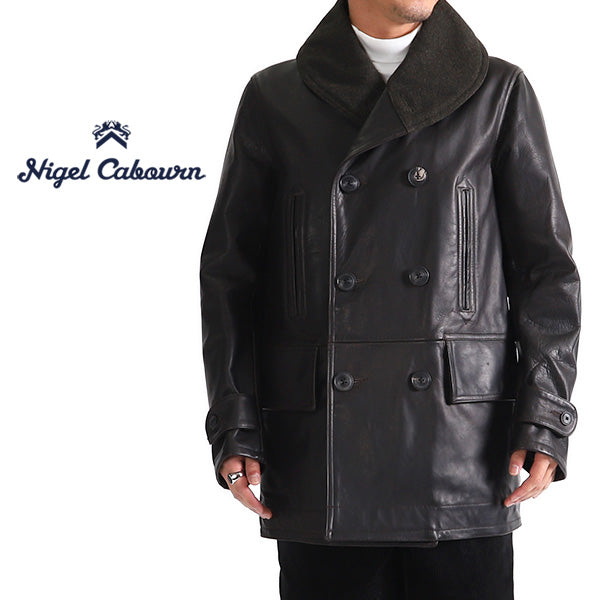 Nigel Cabourn ナイジェルケーボン ジープコート レザージャケット 8037009nigelcabourn ホースハイド カーコート (メンズ)
