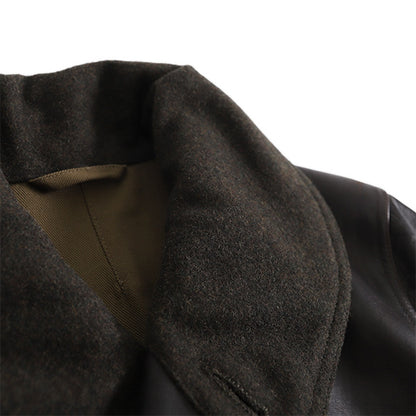 Nigel Cabourn ナイジェルケーボン ジープコート レザージャケット 8037009nigelcabourn ホースハイド カーコート (メンズ)