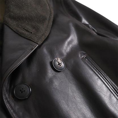 Nigel Cabourn ナイジェルケーボン ジープコート レザージャケット 8037009nigelcabourn ホースハイド カーコート (メンズ)