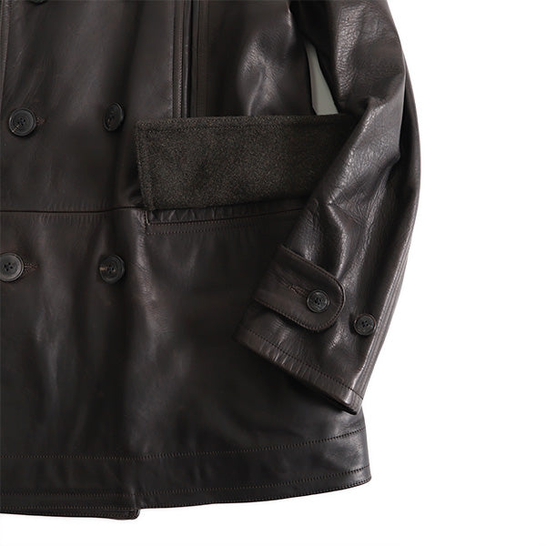 Nigel Cabourn ナイジェルケーボン ジープコート レザージャケット 8037009nigelcabourn ホースハイド カーコート (メンズ)