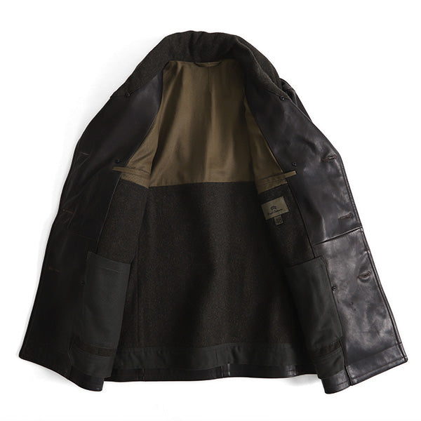 Nigel Cabourn ナイジェルケーボン ジープコート レザージャケット 8037009nigelcabourn ホースハイド カーコート (メンズ)