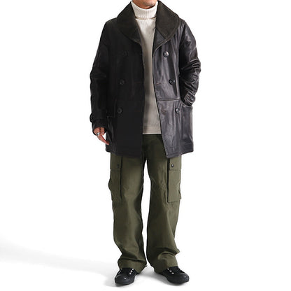 Nigel Cabourn ナイジェルケーボン ジープコート レザージャケット 8037009nigelcabourn ホースハイド カーコート (メンズ)