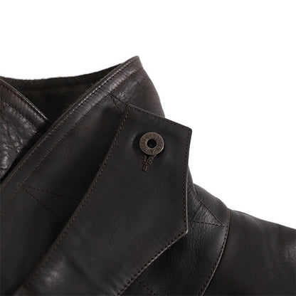 Nigel Cabourn ナイジェルケーボン ジープコート レザージャケット 8037009nigelcabourn ホースハイド カーコート (メンズ)