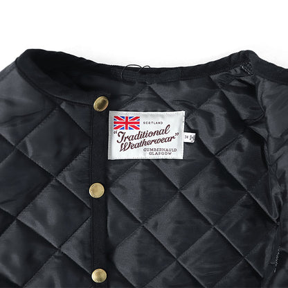 Traditional Weatherwear トラディショナルウェザーウェア ARKLEY アークリー ノーカラー ショート キルティングジャケット L222APQCO0050AA レディース