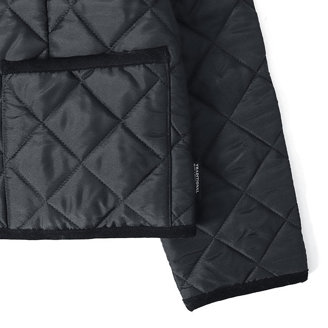 Traditional Weatherwear トラディショナルウェザーウェア ARKLEY アークリー ノーカラー ショート キルティングジャケット L222APQCO0050AA レディース