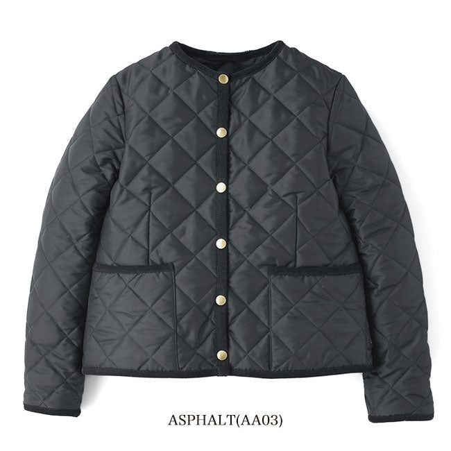 Traditional Weatherwear トラディショナルウェザーウェア ARKLEY アークリー ノーカラー ショート キルティングジャケット L222APQCO0050AA レディース