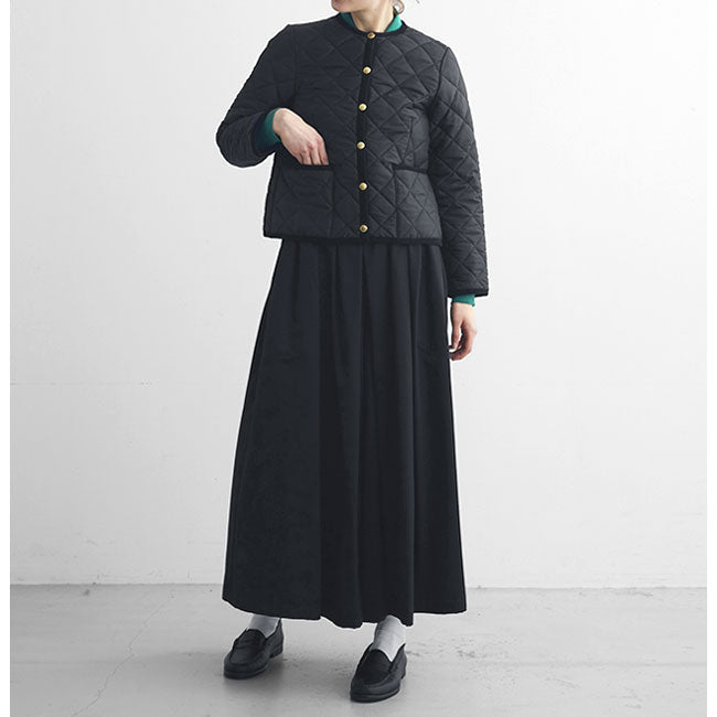 Traditional Weatherwear トラディショナルウェザーウェア ARKLEY アークリー ノーカラー ショート キルティングジャケット L222APQCO0050AA レディース