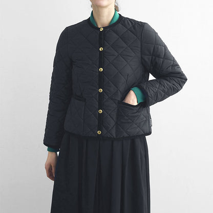 Traditional Weatherwear トラディショナルウェザーウェア ARKLEY アークリー ノーカラー ショート キルティングジャケット L222APQCO0050AA レディース