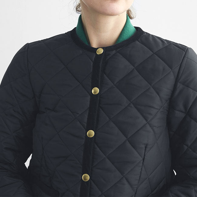 Traditional Weatherwear トラディショナルウェザーウェア ARKLEY アークリー ノーカラー ショート キルティングジャケット L222APQCO0050AA レディース