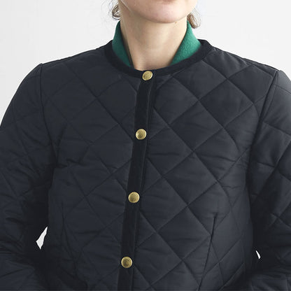 Traditional Weatherwear トラディショナルウェザーウェア ARKLEY アークリー ノーカラー ショート キルティングジャケット L222APQCO0050AA レディース