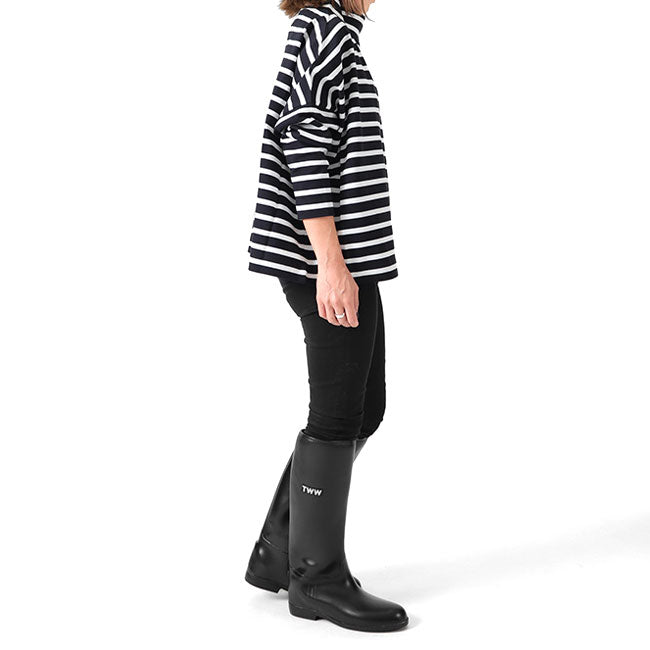 Traditional Weatherwear トラディショナルウェザーウェア ロングレインブーツ GO0175 黒 雨靴 レディース
