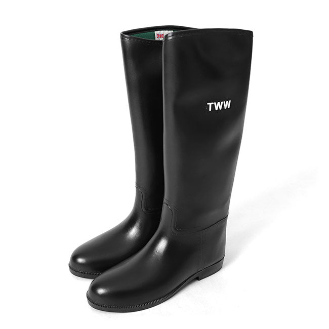 Traditional Weatherwear トラディショナルウェザーウェア ロングレインブーツ GO0175 黒 雨靴 レディース