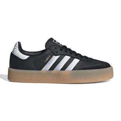 adidas アディダスオリジナルス SAMBAE W モノクロ レザー スニーカー ID0436 黒 サンバ シューズ レディース