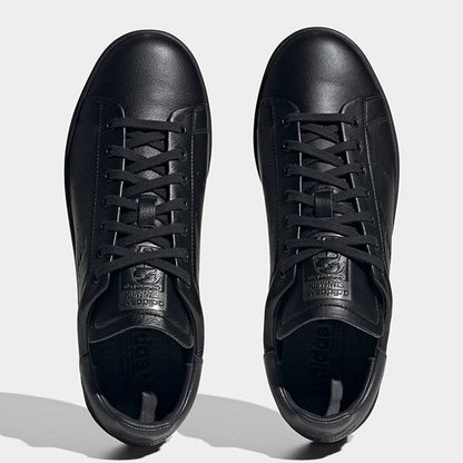 adidas アディダスオリジナルス STAN SMITH LUX スタンスミス オールブラック ラグジュアリー レザー スニーカー HQ6787 黒 シューズ メンズ レディース