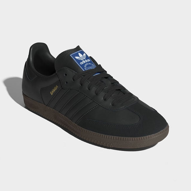 adidas アディダスオリジナルス SAMBA OG サンバ OG ガムソール スニーカー IE3438 黒 ブラック メンズ シューズ レディース