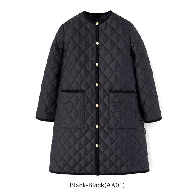 Traditional Weatherwear トラディショナルウェザーウェア アークリー Aライン ロングコート L252APQCO0486AA キルティングコート レディース