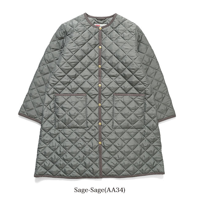 Traditional Weatherwear トラディショナルウェザーウェア アークリー Aライン ロングコート L252APQCO0486AA キルティングコート レディース