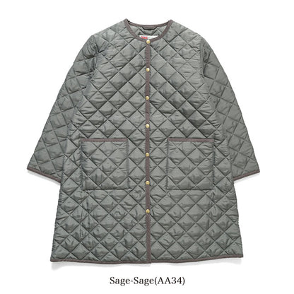 Traditional Weatherwear トラディショナルウェザーウェア アークリー Aライン ロングコート L252APQCO0486AA キルティングコート レディース