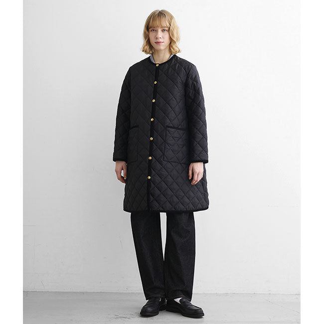Traditional Weatherwear トラディショナルウェザーウェア アークリー Aライン ロングコート L252APQCO0486AA キルティングコート レディース