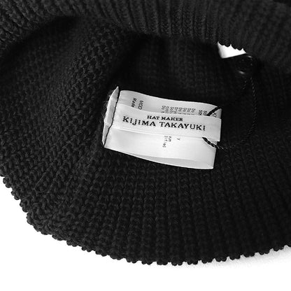 KIJIMA TAKAYUKI COTTON ACRYLIC WATCH CAP KN-231004