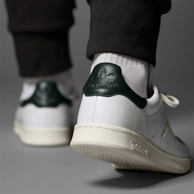 adidas アディダスオリジナルス スタンスミス ラグジュアリー  レザー スニーカー HP2201 本革 白緑 シューズ メンズ レディース