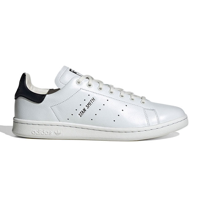 adidas アディダスオリジナルス スタンスミス ラグジュアリー  レザー スニーカー HQ6785 本革 白黒 シューズ メンズ レディース