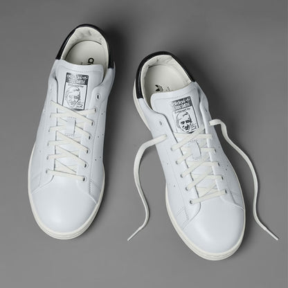 adidas アディダスオリジナルス スタンスミス ラグジュアリー  レザー スニーカー HQ6785 本革 白黒 シューズ メンズ レディース