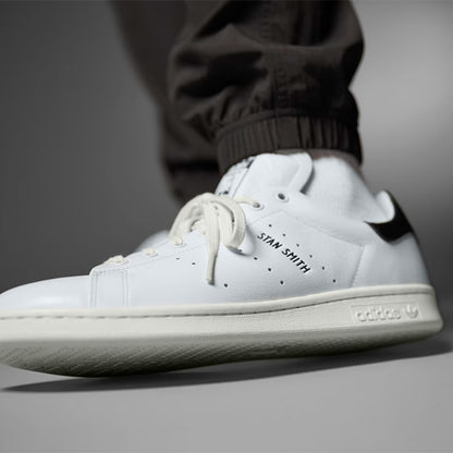 adidas アディダスオリジナルス スタンスミス ラグジュアリー  レザー スニーカー HQ6785 本革 白黒 シューズ メンズ レディース