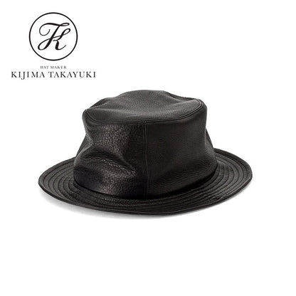 KIJIMA TAKAYUKI COWHIDE 5PANEL HAT 251001