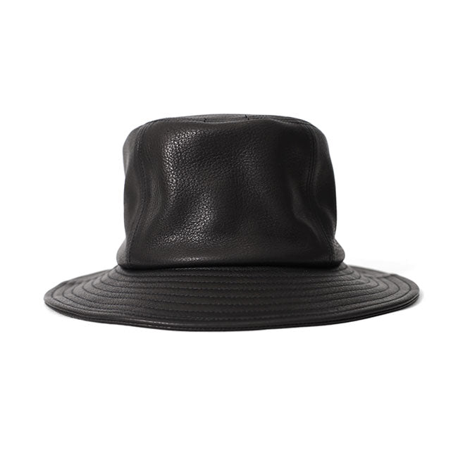 KIJIMA TAKAYUKI COWHIDE 5PANEL HAT 251001