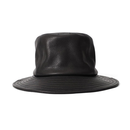 KIJIMA TAKAYUKI COWHIDE 5PANEL HAT 251001