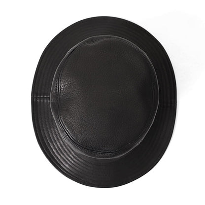 KIJIMA TAKAYUKI COWHIDE 5PANEL HAT 251001