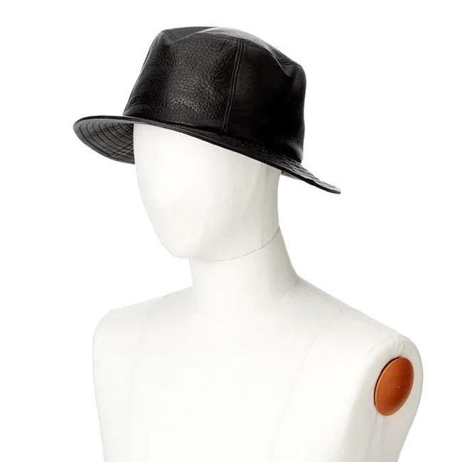 KIJIMA TAKAYUKI COWHIDE 5PANEL HAT 251001