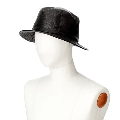 KIJIMA TAKAYUKI COWHIDE 5PANEL HAT 251001
