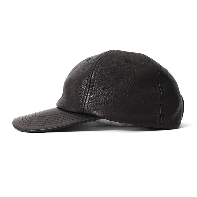KIJIMA TAKAYUKI COWHIDE 6PANEL CAP 251002